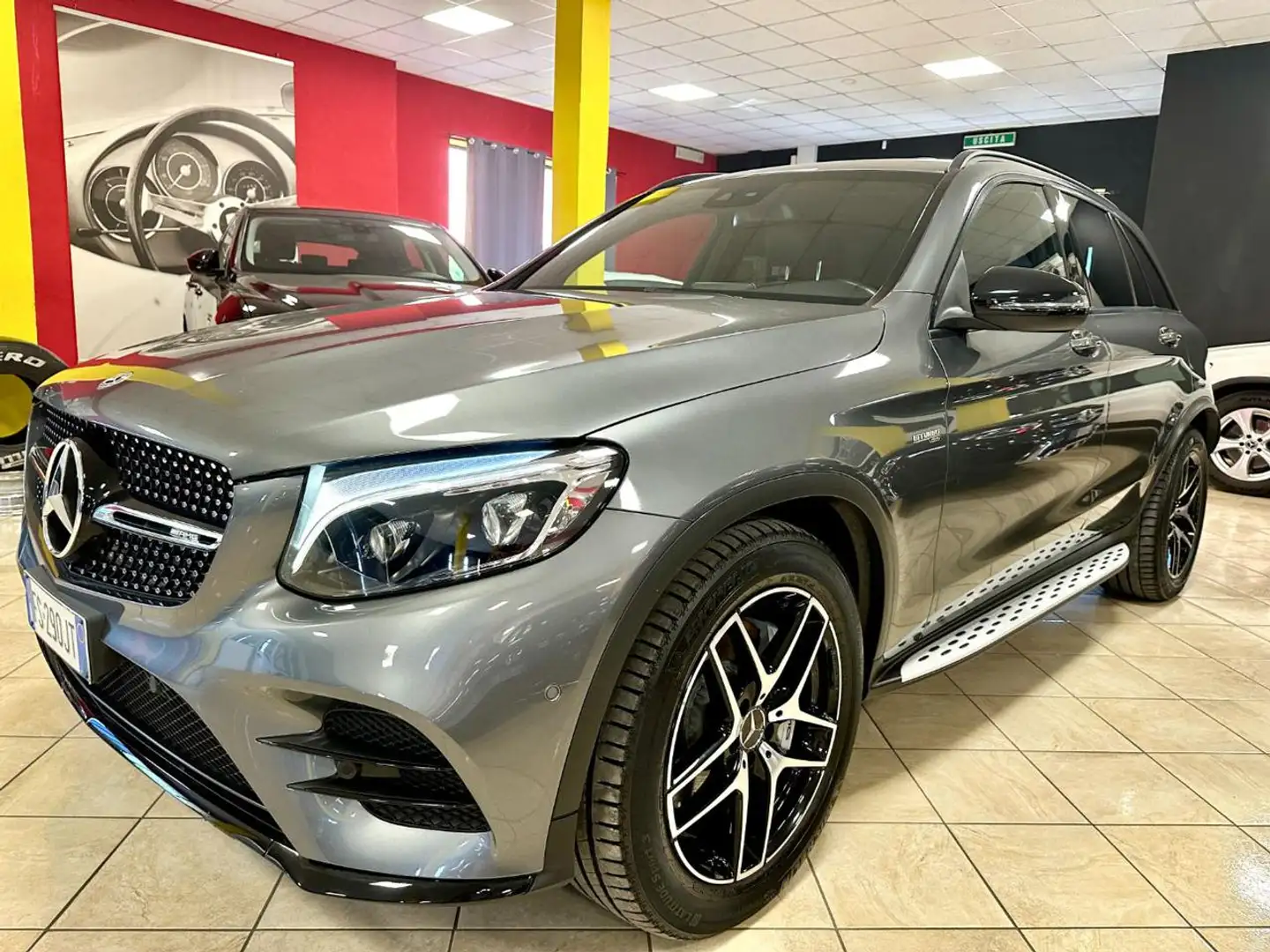 Mercedes-Benz GLC 43 AMG 4Matic AMG 57.000 KM CERTIFICATA MERCEDES Gris - 1