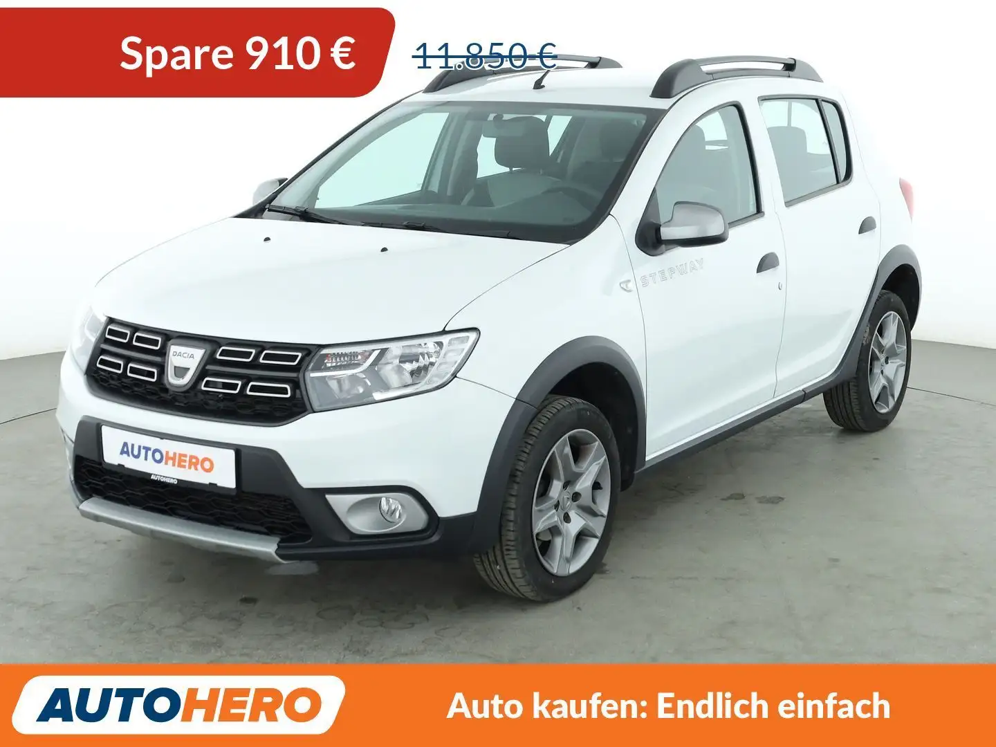 Dacia Sandero 1.0 SCe Stepway Essential*KLIMA*BLUETOOTH*GARANTIE Weiß - 1