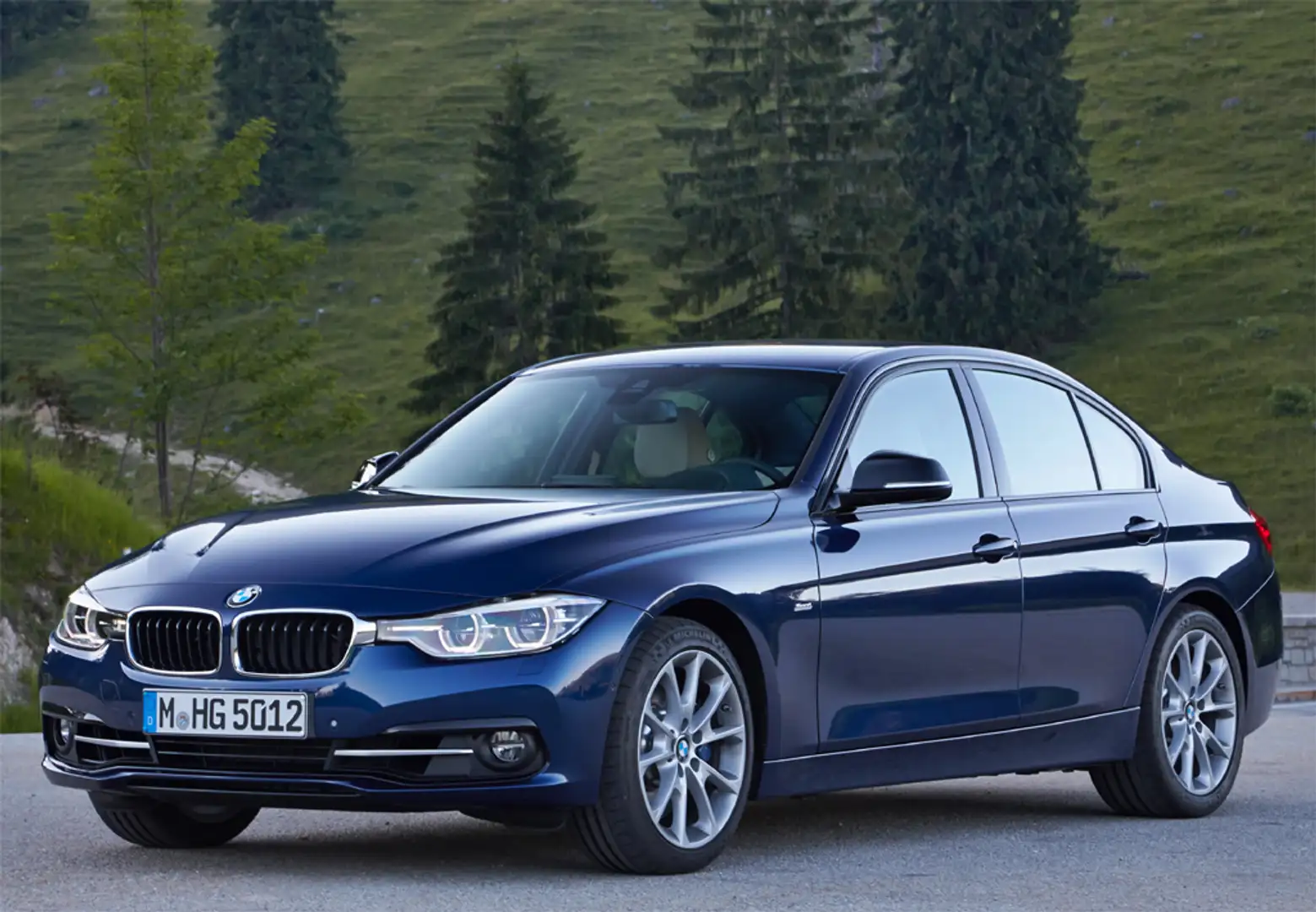 BMW 320 320d EfficientDynamics Blanco - 1