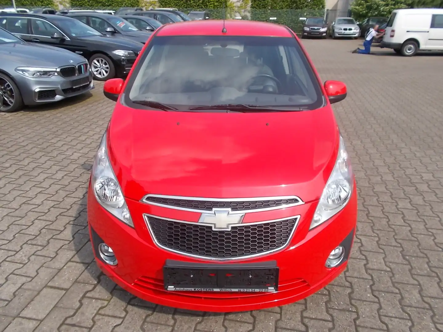 Chevrolet Spark LS 1.0, Klima, Radio CD, USB, Allwetter Rot - 2