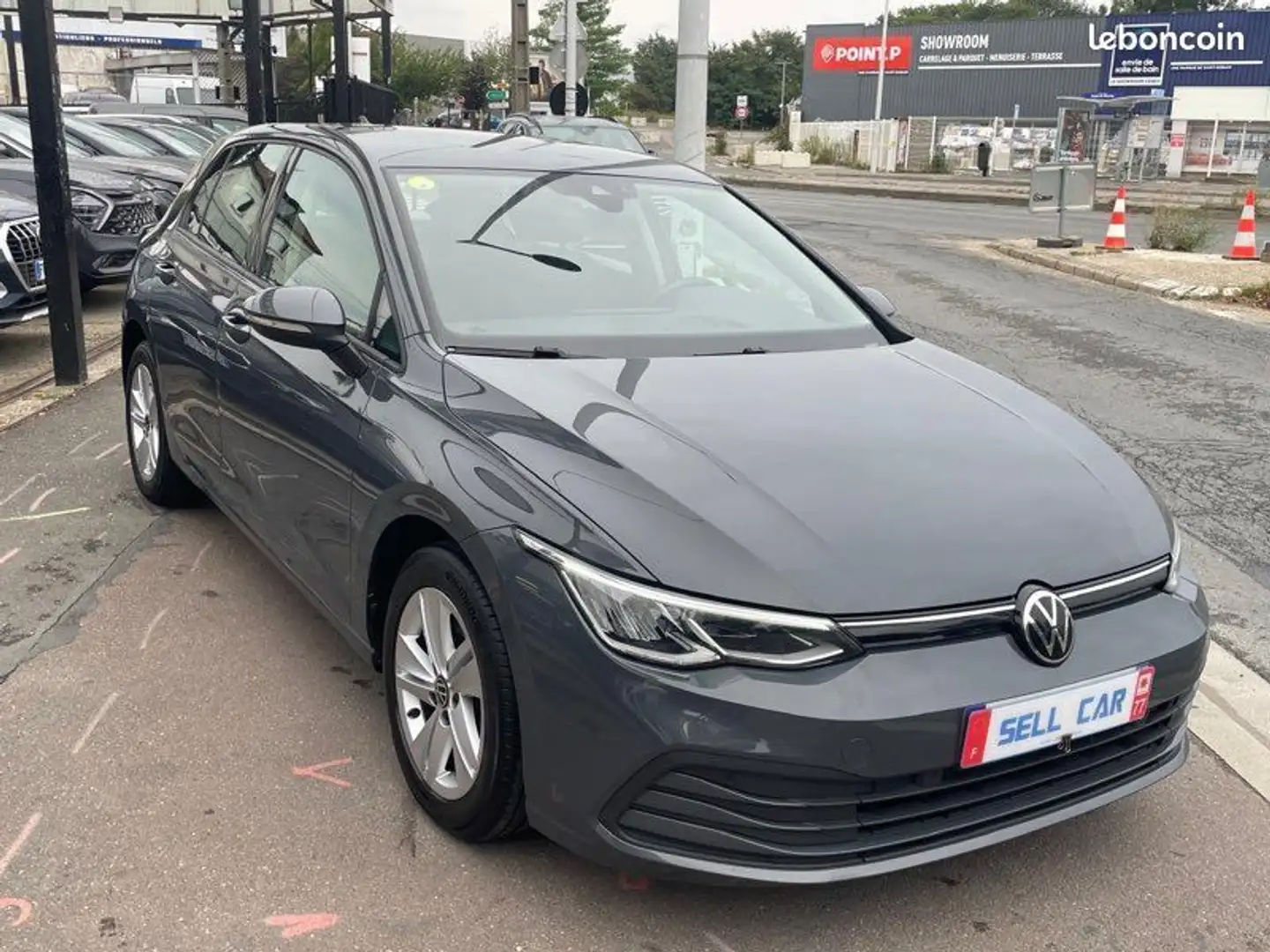 Volkswagen Golf VIII 2.0 tdi 115 Life Business 1 ère Main Gris - 2