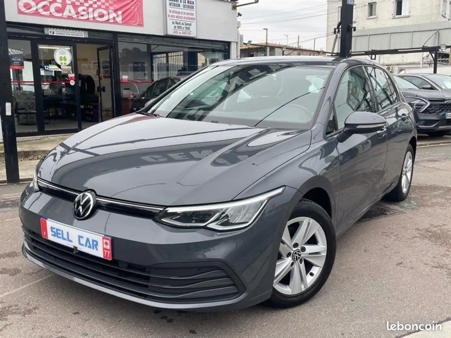 Volkswagen Golf VIII 2.0 tdi 115 Life Business 1 ère Main Gris - 1
