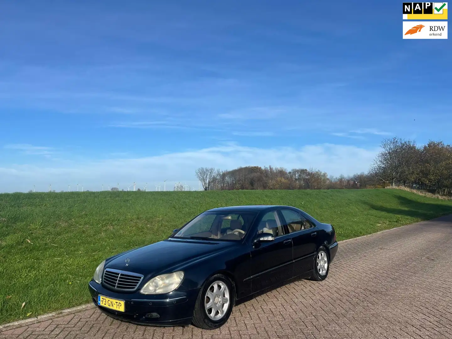 Mercedes-Benz S 500 Automaat Cruise Airo Navi Pdc Voor En Achter Trek Zwart - 1