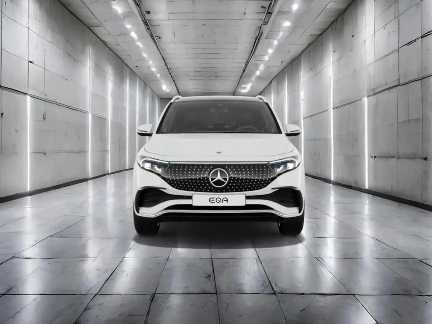 Mercedes-Benz EQA 350 4M +AMG+SHZ+AMBIENTE+MEMORY+PANO-DACH Weiß - 2