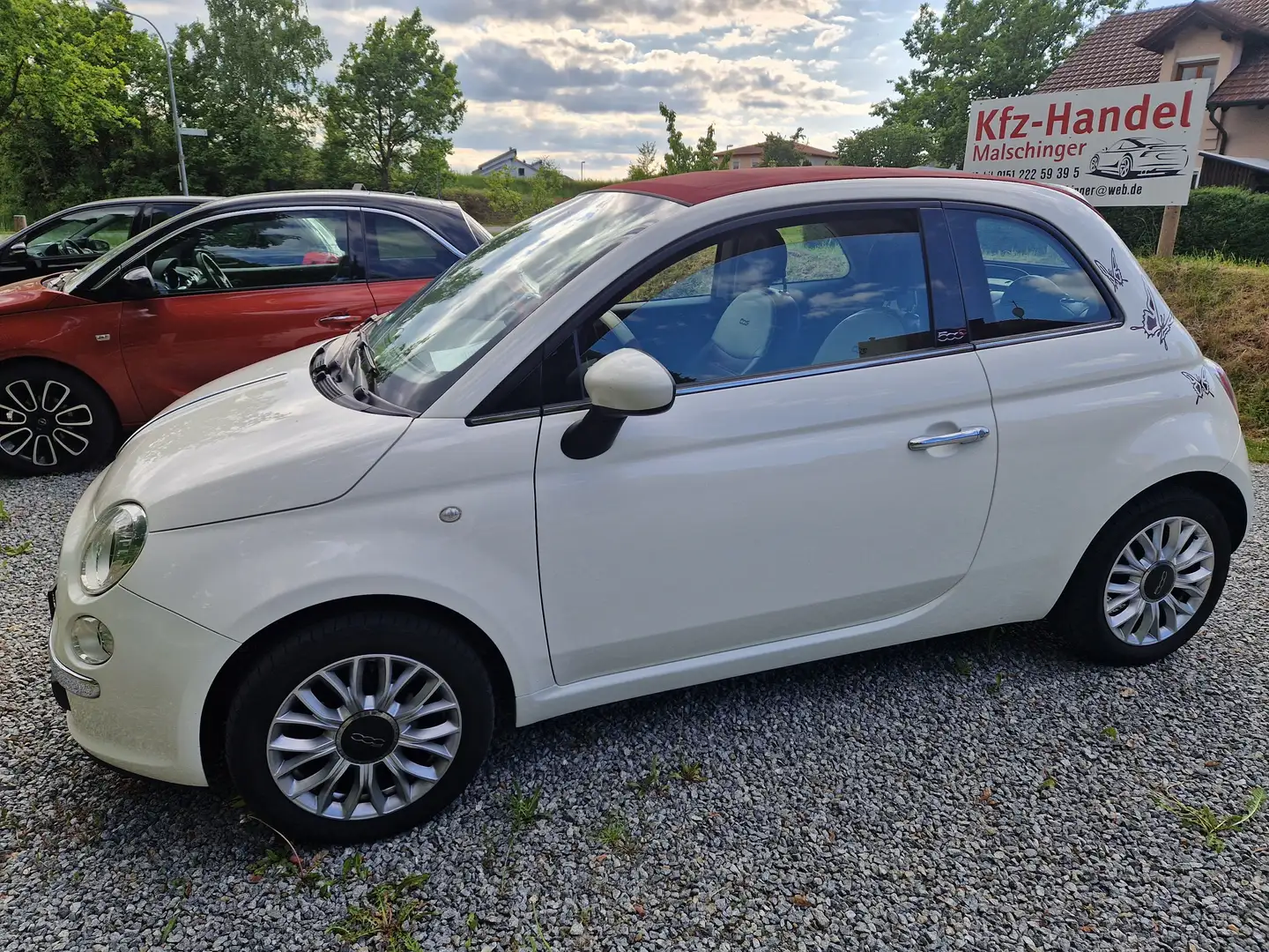 Fiat 500C 500 C 1.2 Dualogic Pop-Star Weiß - 2