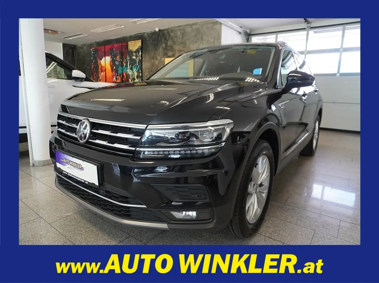Volkswagen Tiguan Allspace 1.5 TSI ACT Highline OPF Navi/Virtual/App-Connect Schwarz - 1