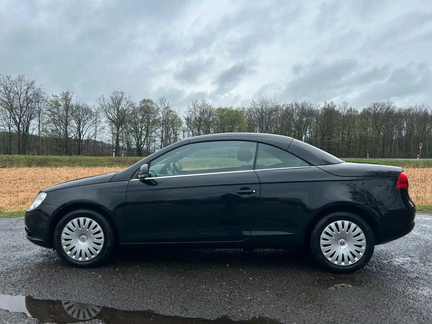 Volkswagen Eos 1.4 TSI Klimaauto. Sitzheizung Radio PDC Negro - 2