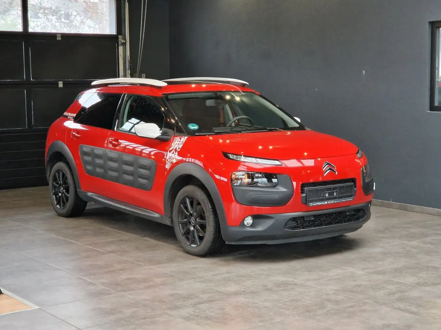 Citroen C4 Cactus Rip Curl 1,2e-THP*Pano*Kamera*Navi* Rojo - 1