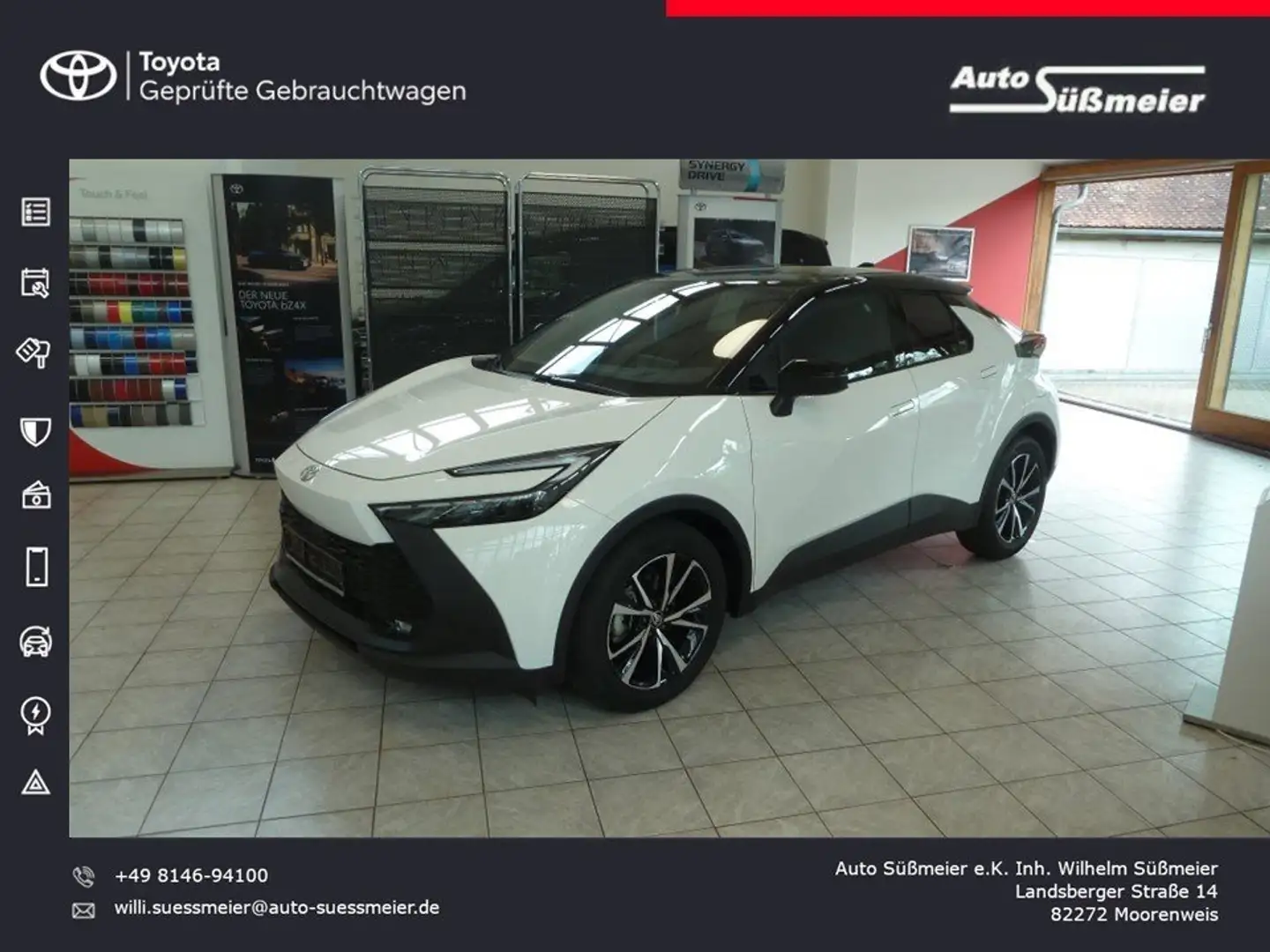 Toyota C-HR Hybrid FWD TeamD *Technik Paket* Bianco - 1