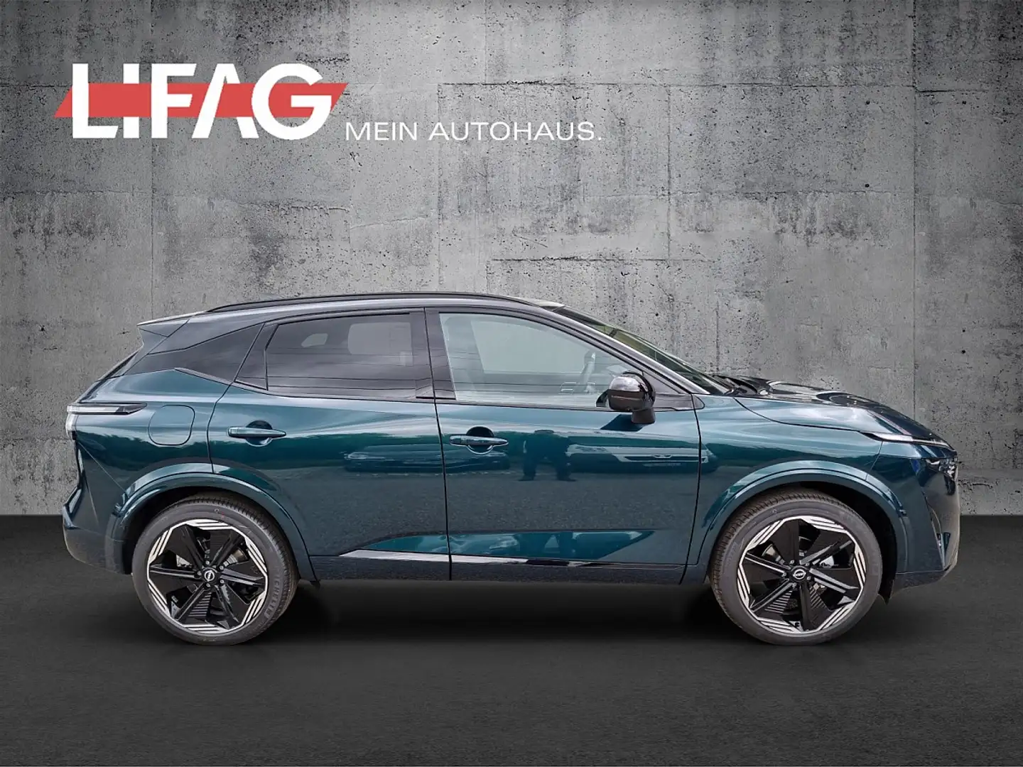 Nissan Qashqai 1,3 MHEV 4x4 N-Design+ Autom. !Modell 2025! *ab... Grün - 2