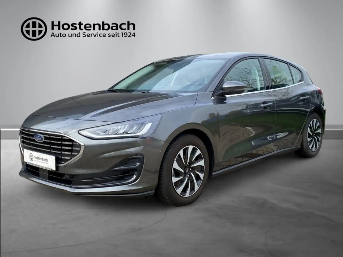 Ford Focus Titanium 1.5 EcoBlue EU6d AHK-abnehmbar Navi LED A Grau - 1