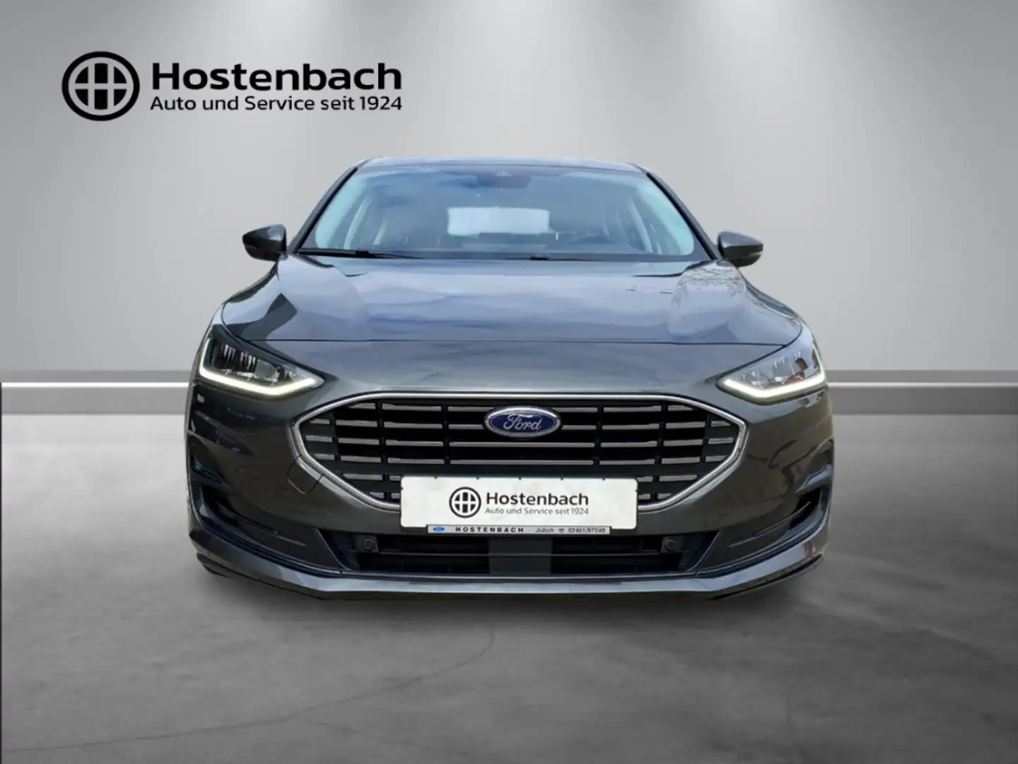 Ford Focus Titanium 1.5 EcoBlue EU6d AHK-abnehmbar Navi LED A Grau - 2