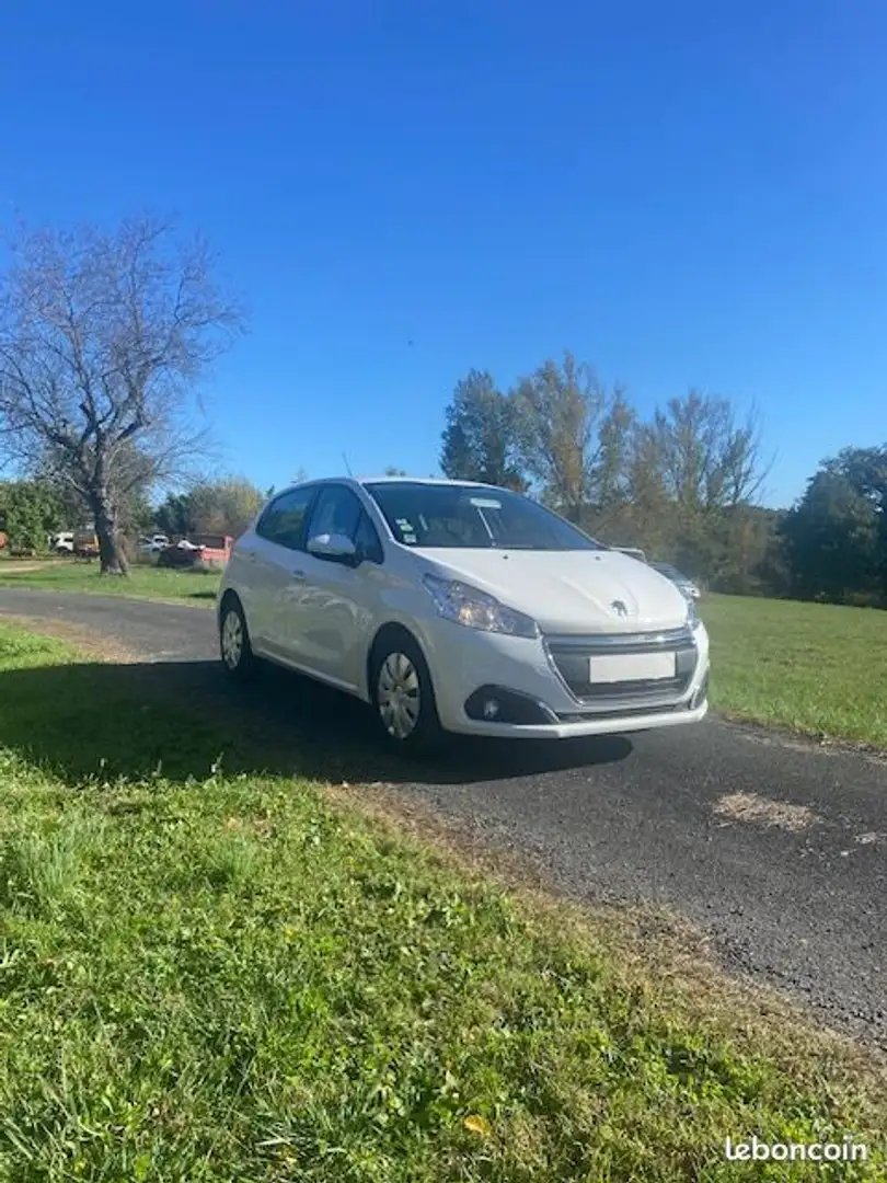 Peugeot 208 affaire premium pack bhdi 100 Blanc - 2