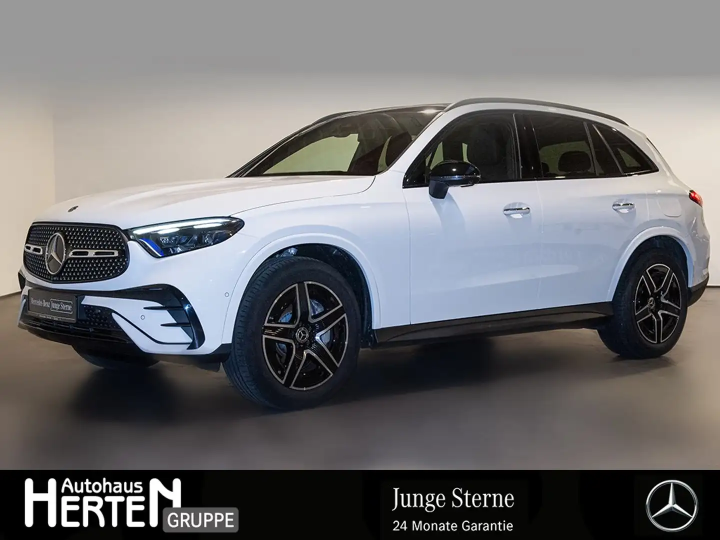 Mercedes-Benz GLC 300 de 4M AMG+NIGHT-P.+360°+MEMORY+PANO-SD Weiß - 1