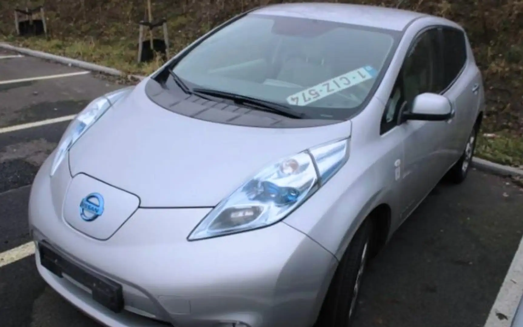 Nissan Leaf 24 kWh Leaf Argent - 2