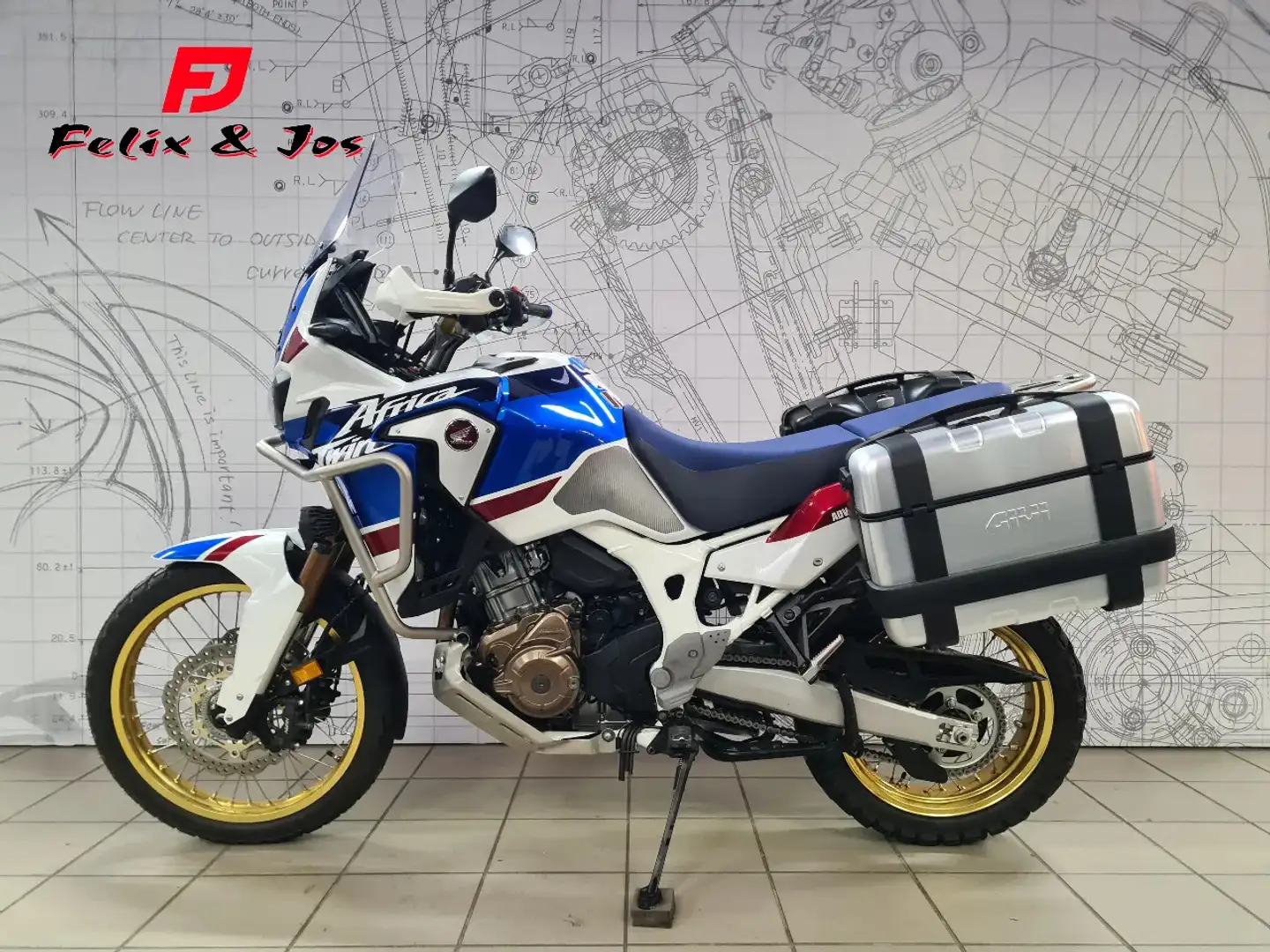 Honda CRF 1000 DCT Africa Twin Adventure Sport Alb - 2