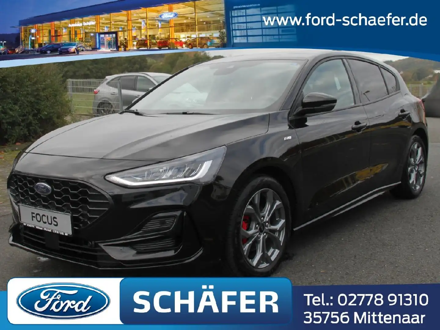 Ford Focus ST-Line X+SHZ+LHZ+LMF+B&O+LED+SPORT Noir - 1