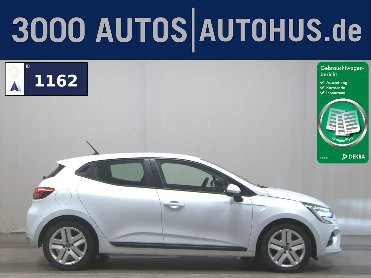 Renault Clio 1.6 E-Tech Business Ed. Navi LED PDC RfK Weiß - 1