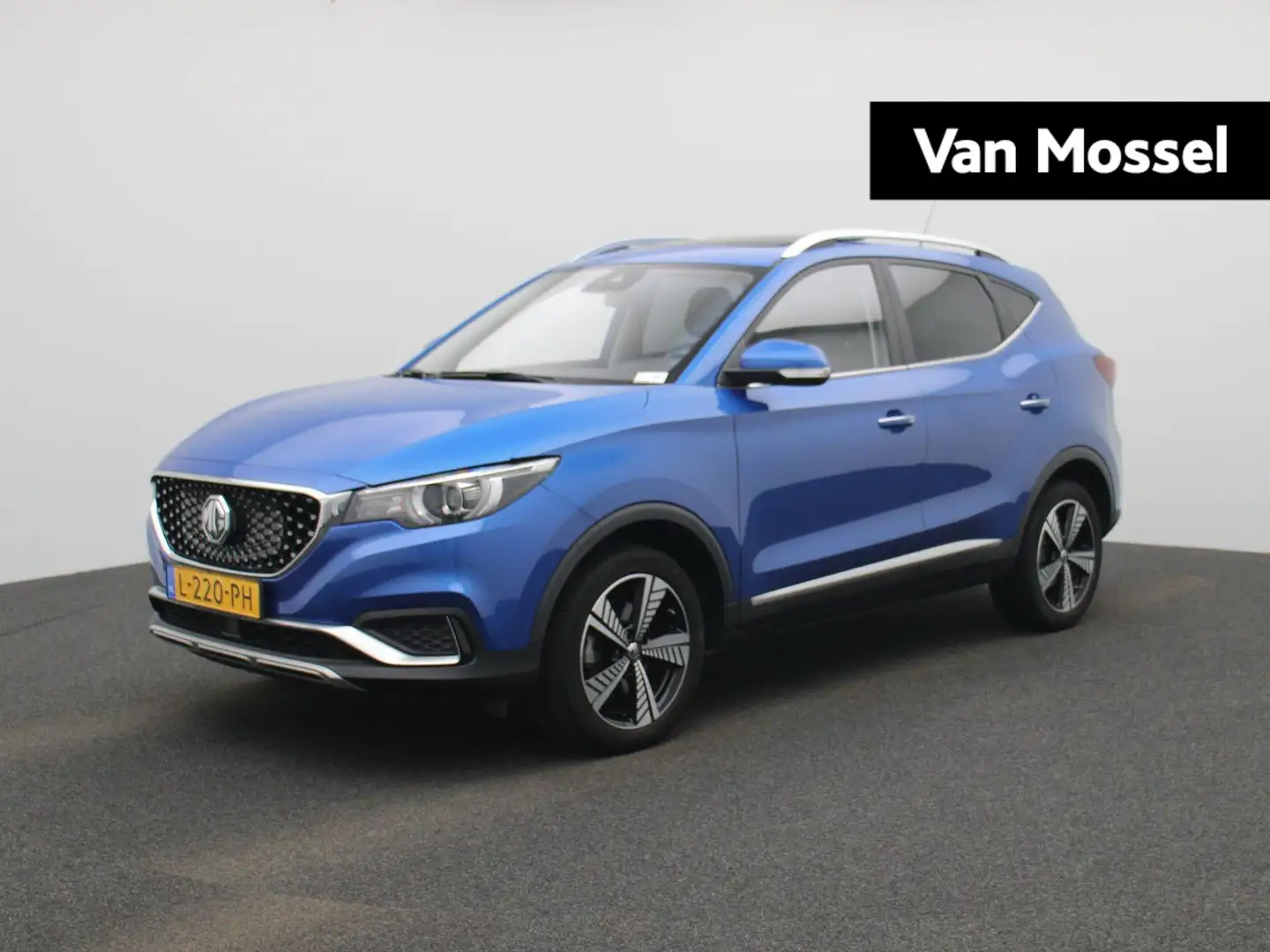 MG ZS EV Luxury 45 kWh | Navi | Leder | Panoramadak | Ca Blauw - 1