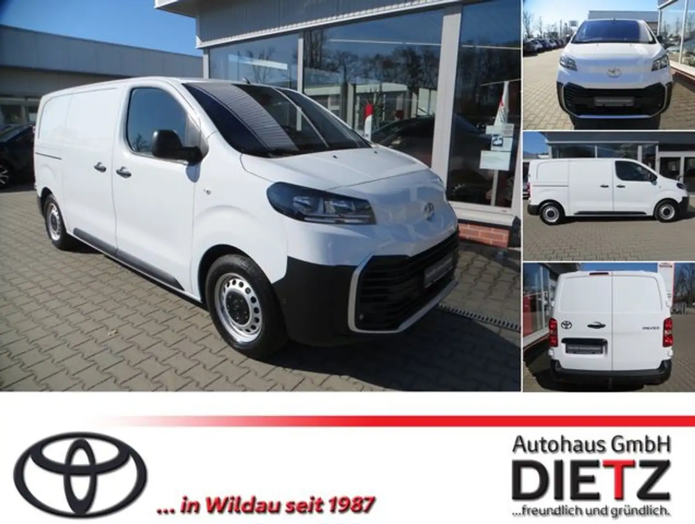Toyota Proace 1.5D L1 Kasten Meister*NAV*KAM*APPLE-CAR Weiß - 1