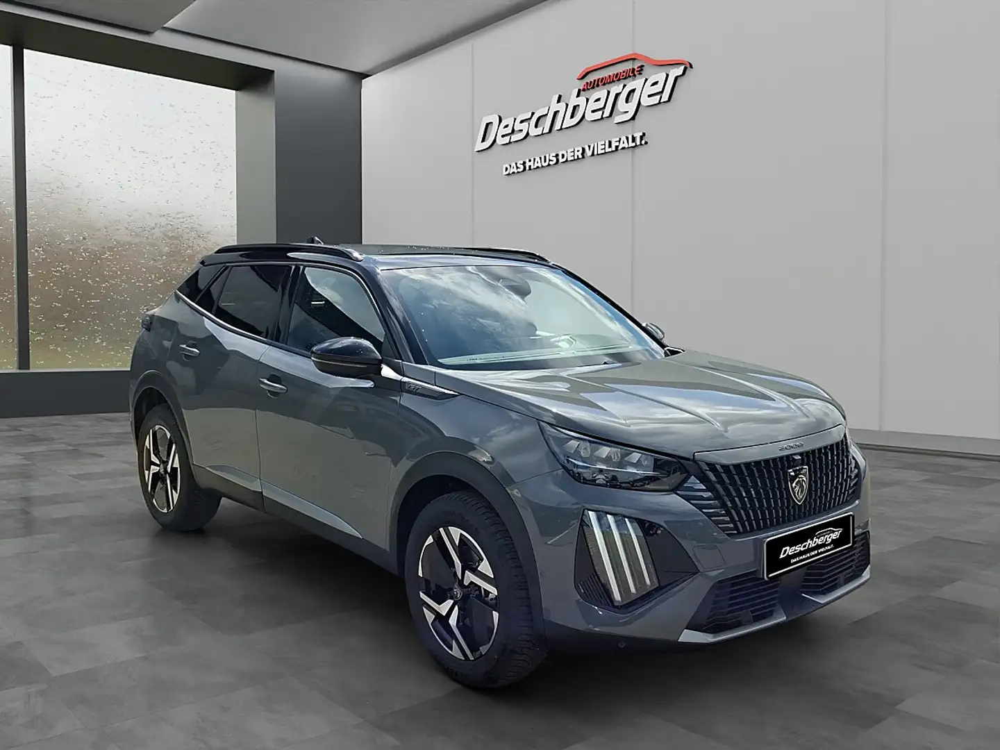 Peugeot 2008 Hybrid 145 e-DCS6 GT Grau - 2