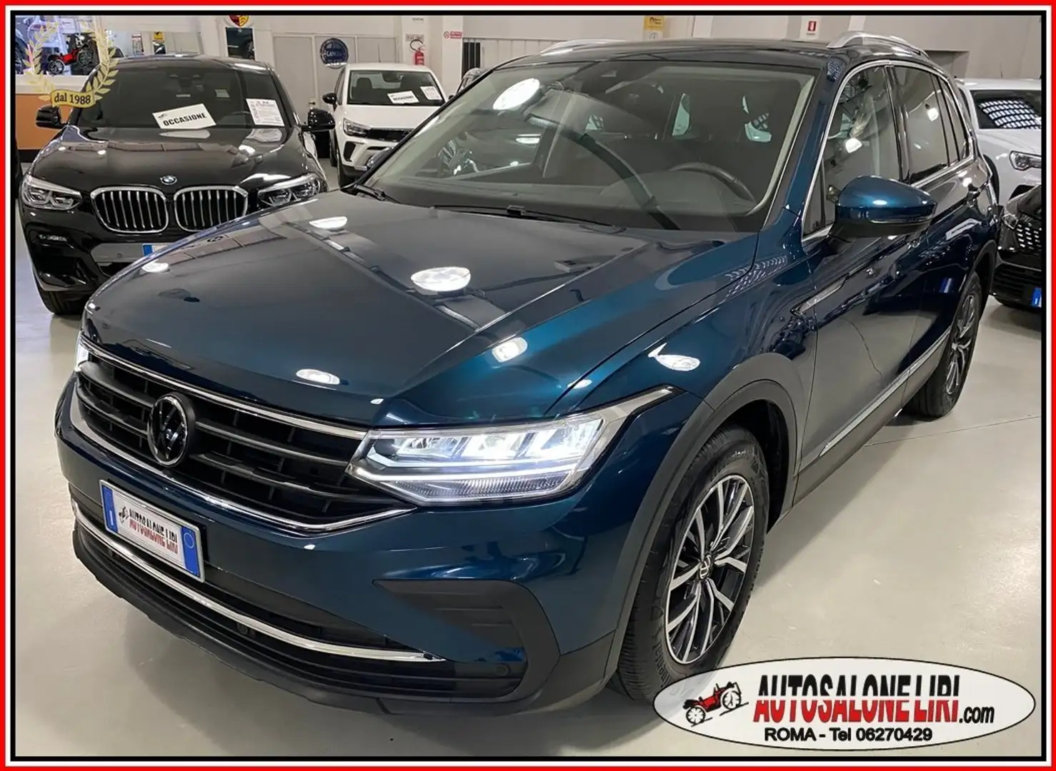 Volkswagen Tiguan 1.5 TSI 150cv LIFE DSG NAVI/LED/CARPLAY/PDC Azul - 1