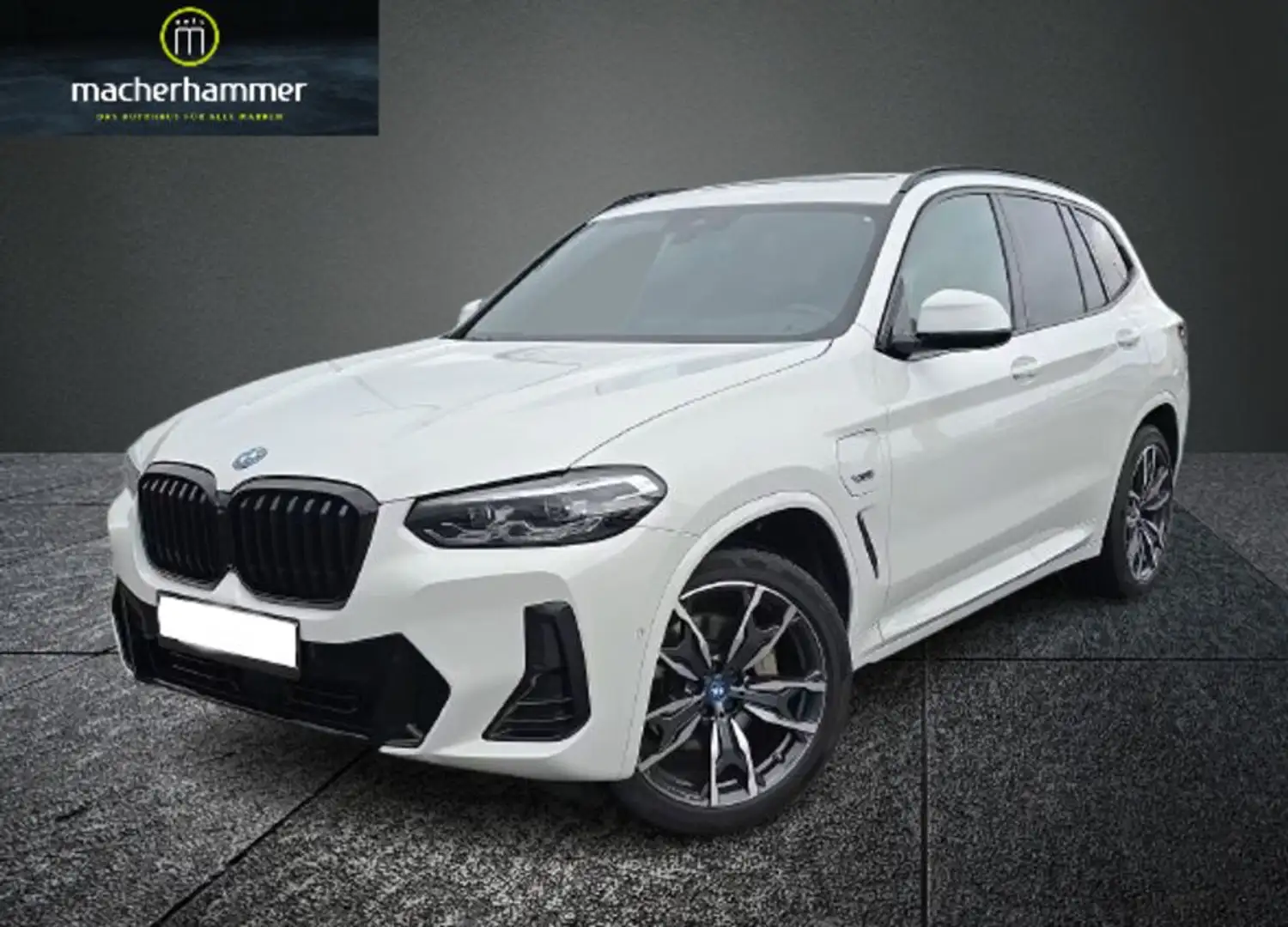 BMW X3 xDrive 30e M Sport*ACC*PANO*HUD*KEY*20''M-FELGEN Weiß - 1