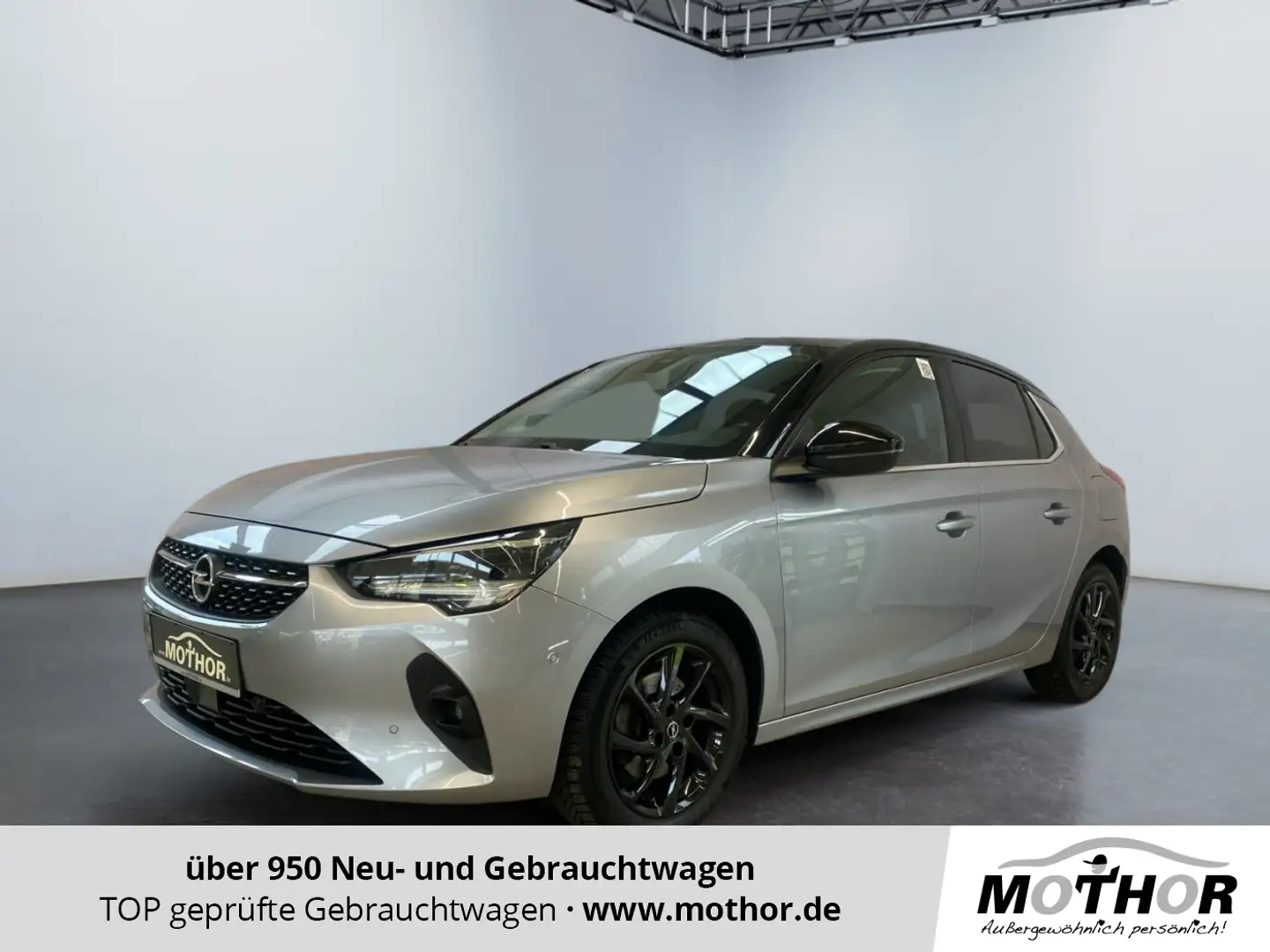 Opel Corsa F Elegance 1.2 Turbo Kamera Apple/Android Grijs - 1
