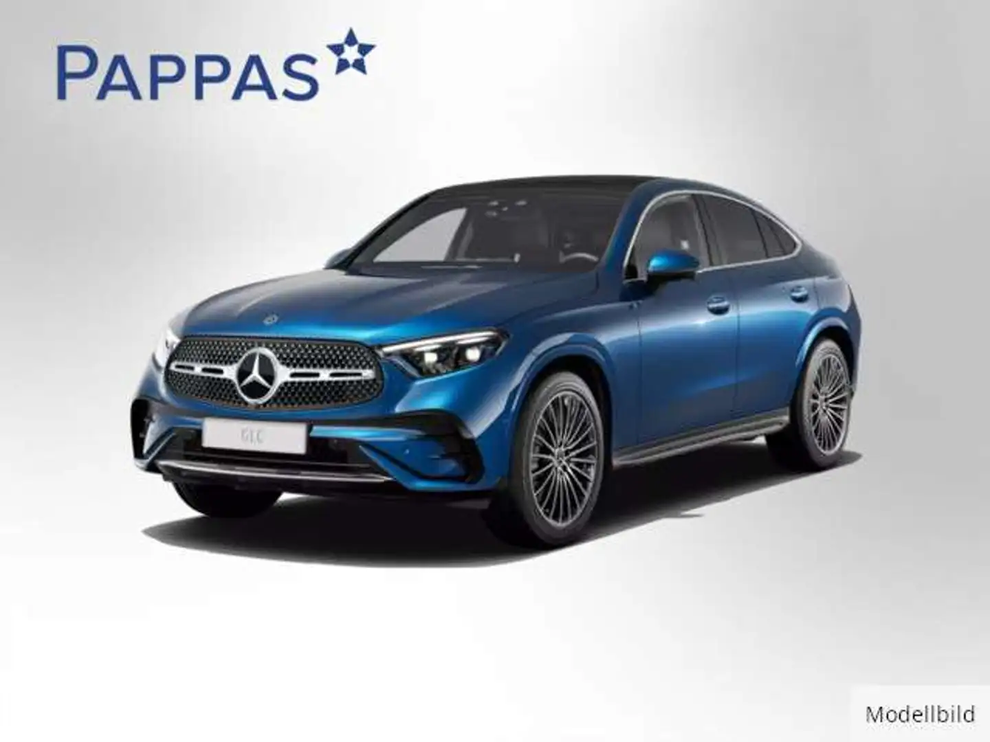 Mercedes-Benz GLC 220 d 4MATIC Coupé Totw LED PTS Sitzklima Blau - 2