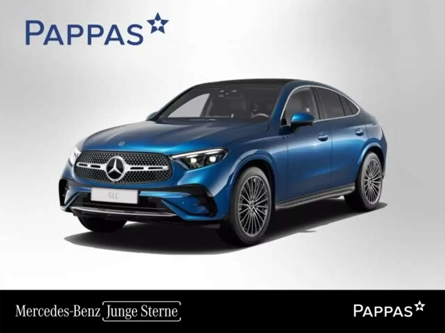 Mercedes-Benz GLC 220 d 4MATIC Coupé LED Sitzklima Pano HUD Blau - 1