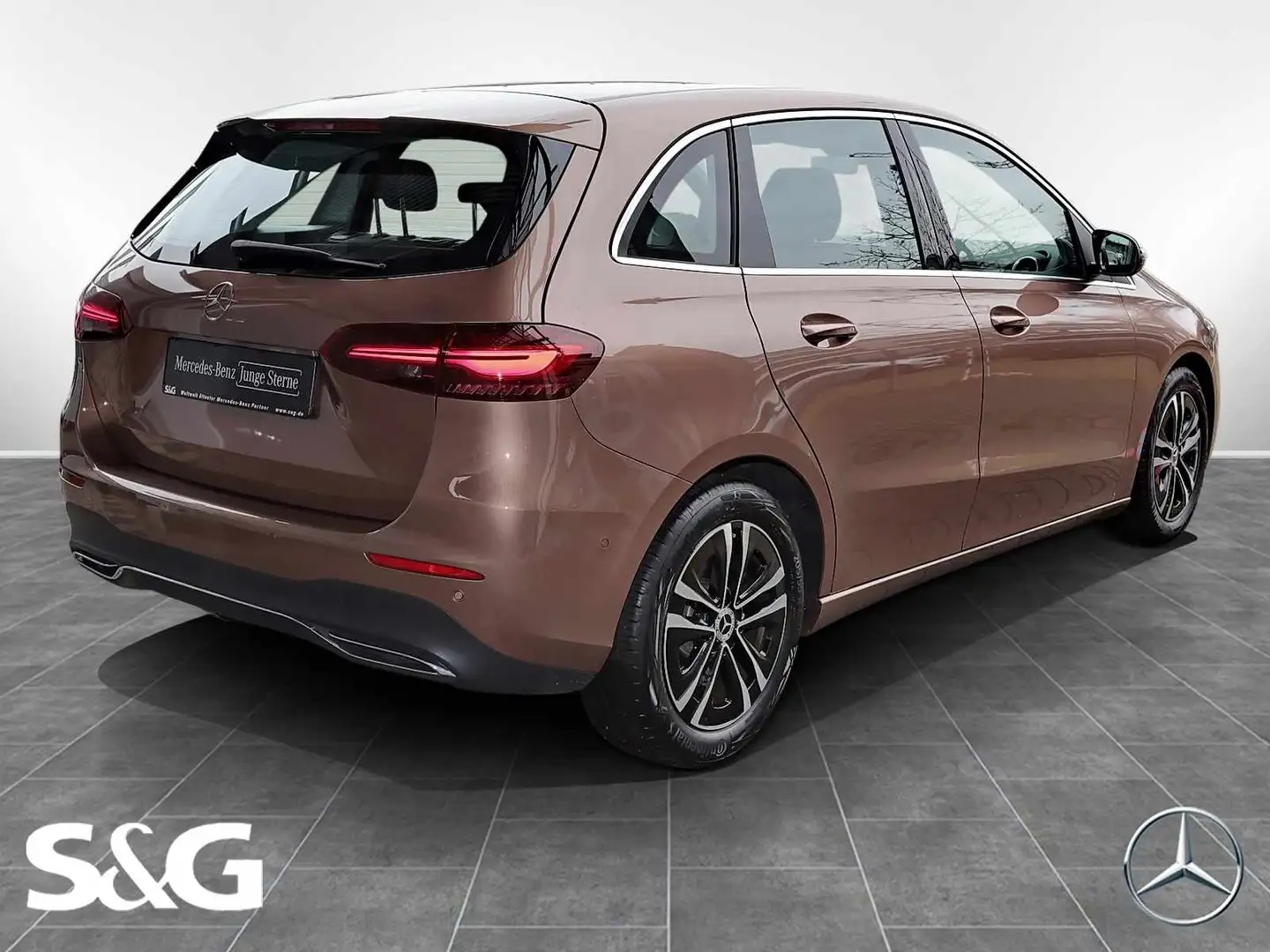 Mercedes-Benz B 200 d KAMERA+CARPLAY+LED+MBUX+SPURHALTE+17" Bronze - 2