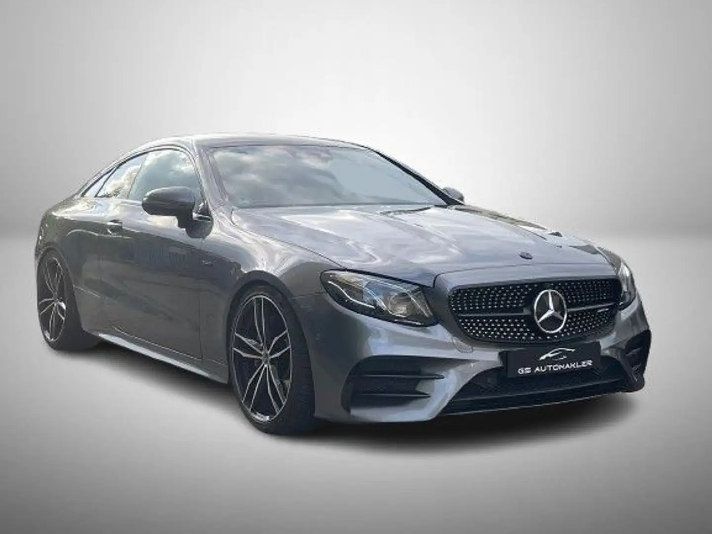 Mercedes-Benz E 300 Coupe 53er AMG Umbau Burmester 360° Grijs - 1