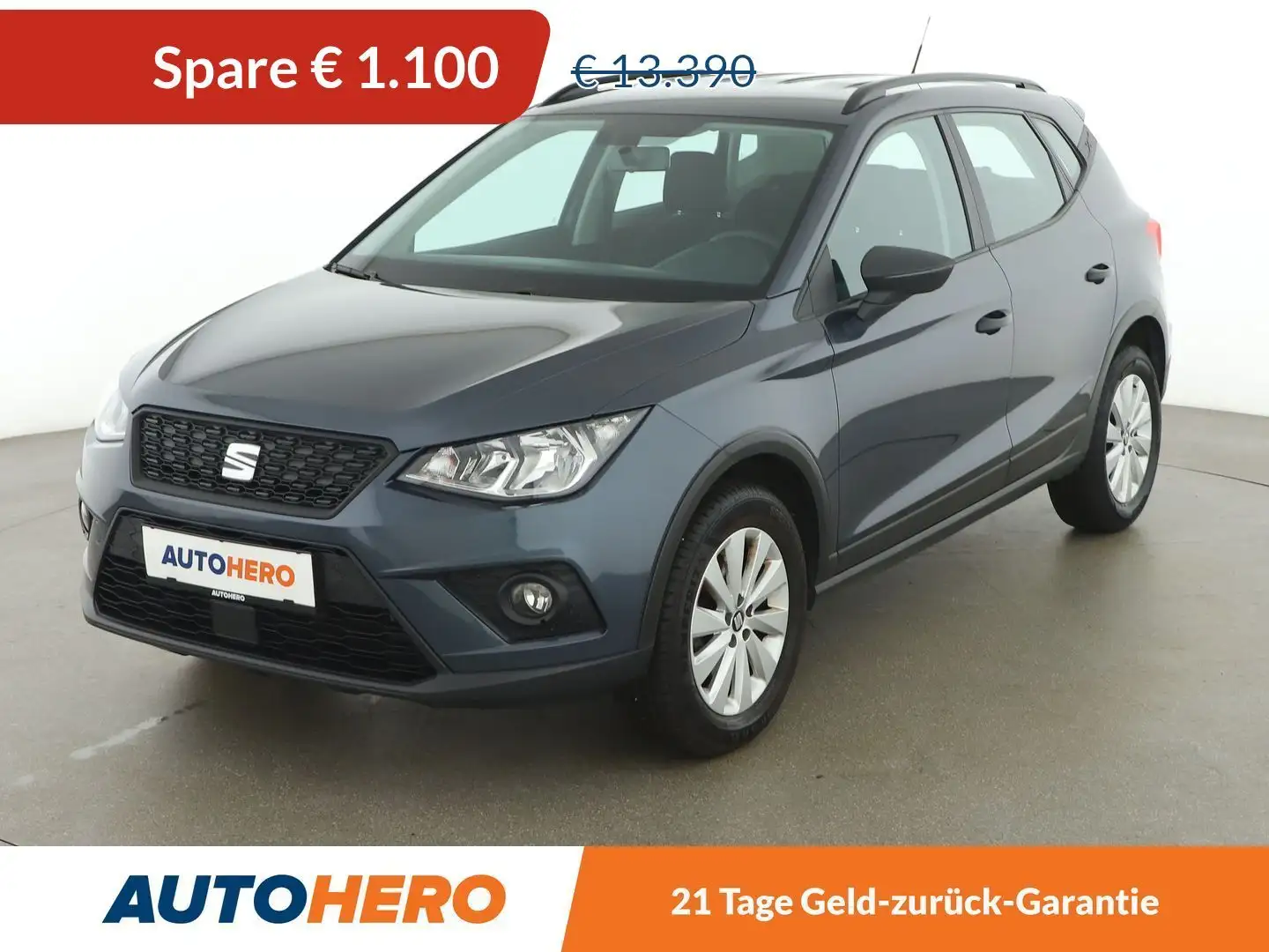 SEAT Arona 1.0 TSI Reference *TEMPO*PDC*SHZ*KLIMA*BT*ALU* Grigio - 1