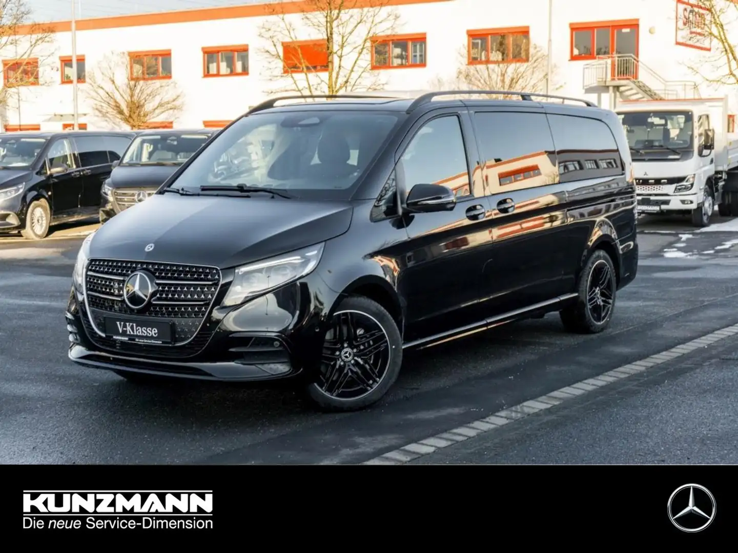 Mercedes-Benz V 300 d STYLE Extralang Night Distronic 360° AHK Schwarz - 1