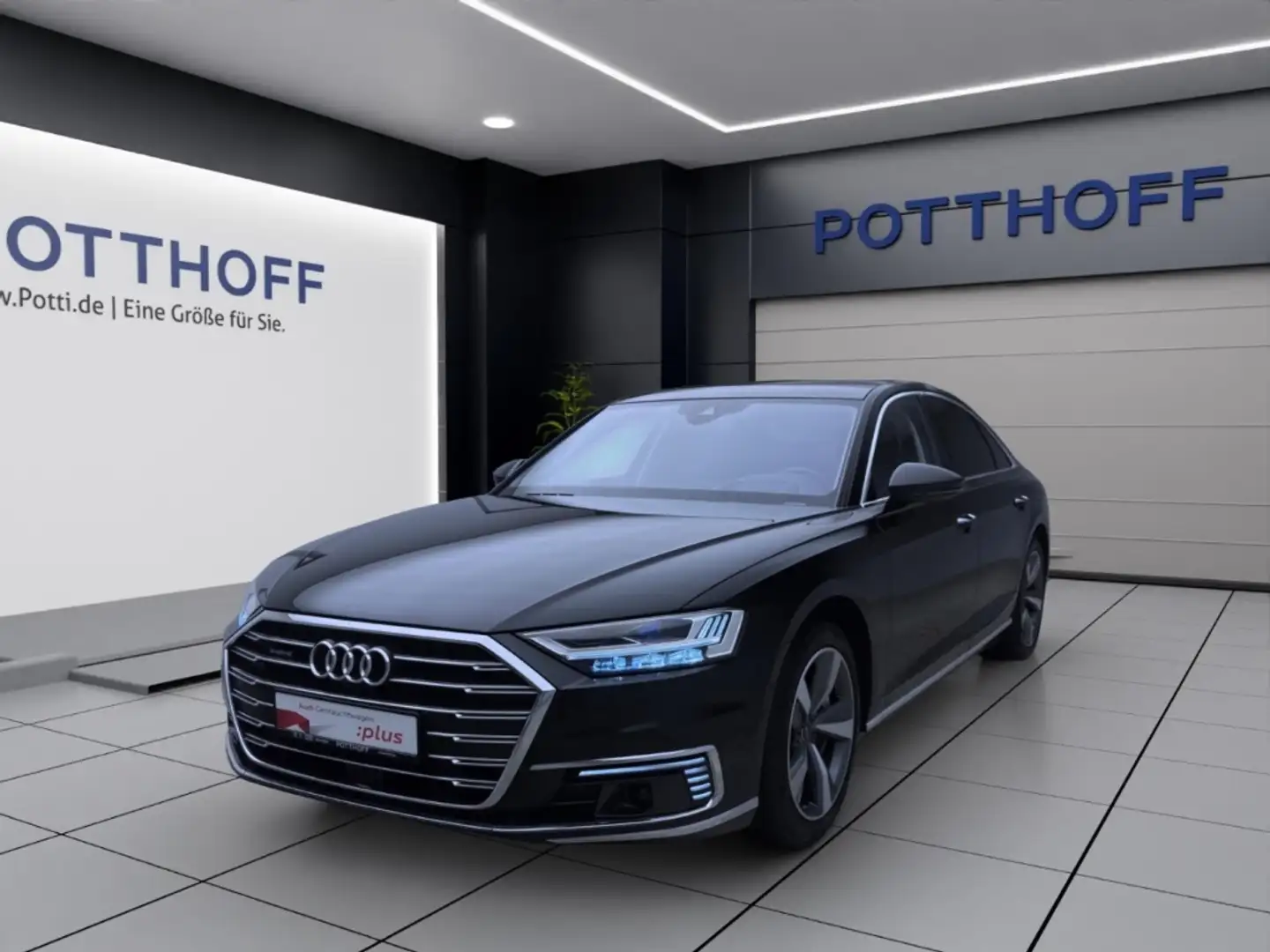 Audi A8 60 TFSIe Q PANO MATRIX SITZHZG PDC Noir - 1