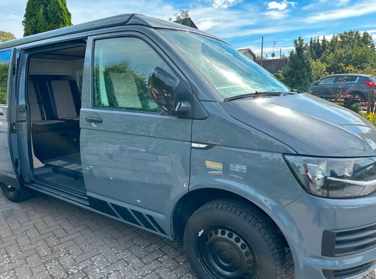 Volkswagen T6 Transporter Transporter/ Camper T6 Kurz Grau - 2