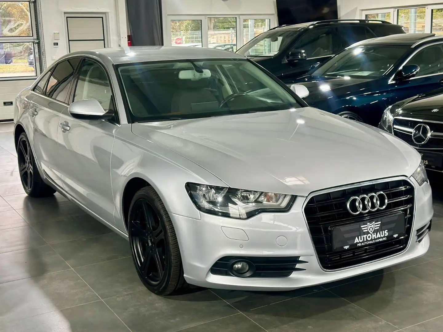 Audi A6 Limousine. 2.0 TDI,Automatik,Alu,TOP Silber - 2