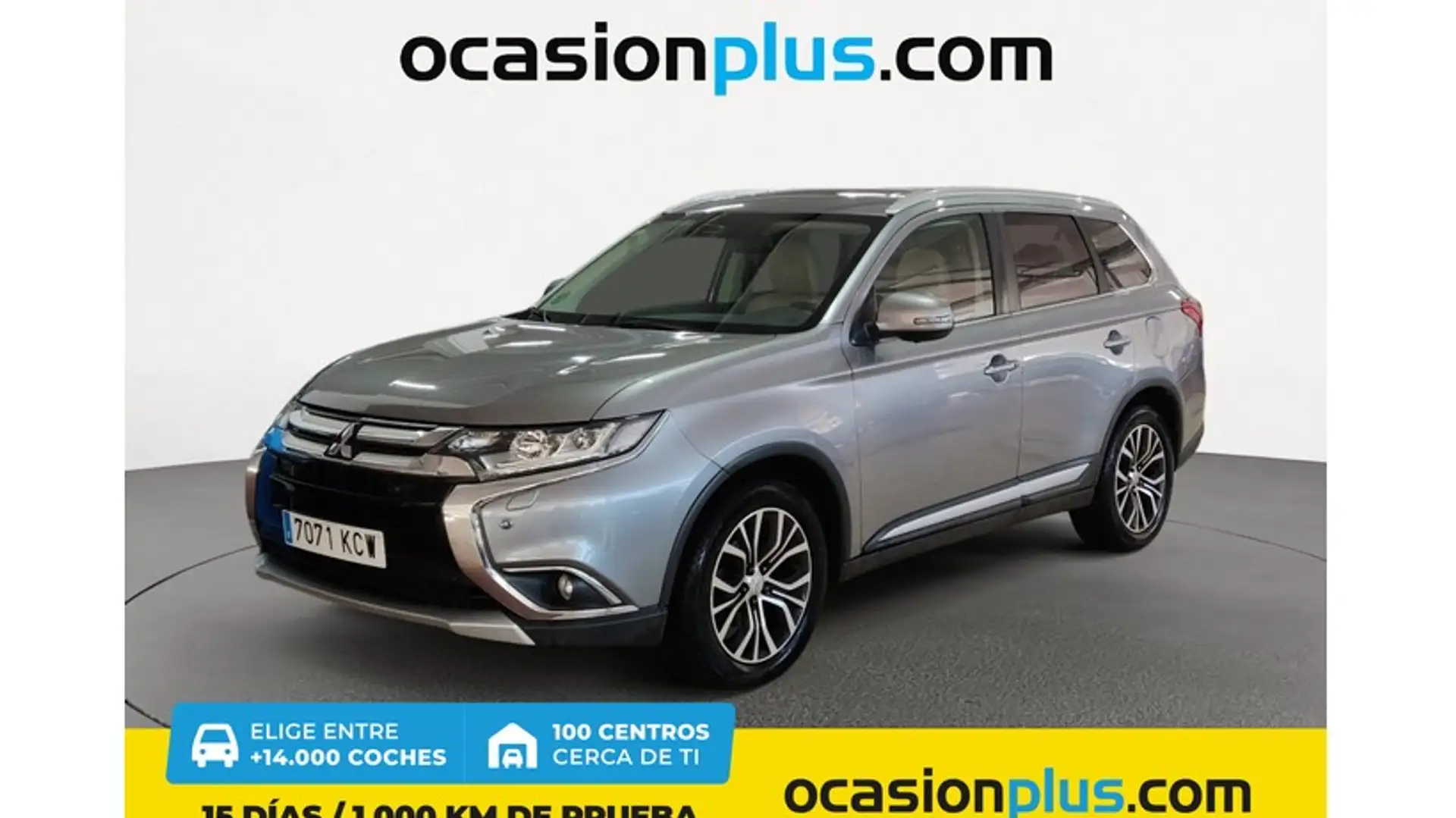 Mitsubishi Outlander 220DI-D Kaiteki 6AT 4WD Gris - 1