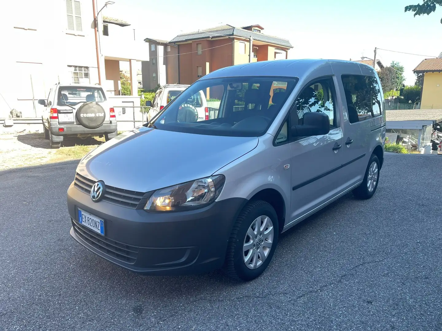 Volkswagen Caddy 1.6 TDI 102cv autocarro N1 5 p.ti SOLO 42.000 KM! Argento - 1