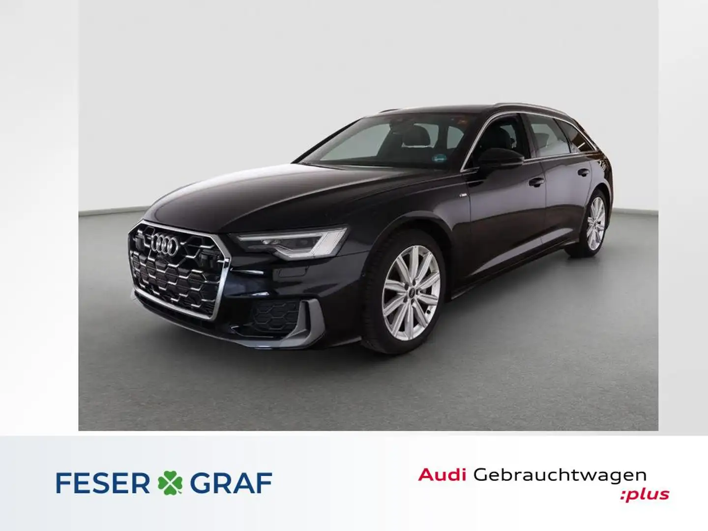 Audi A6 Avant 55 TFSI qu S line-Pano-Matrix-ACC- Schwarz - 1