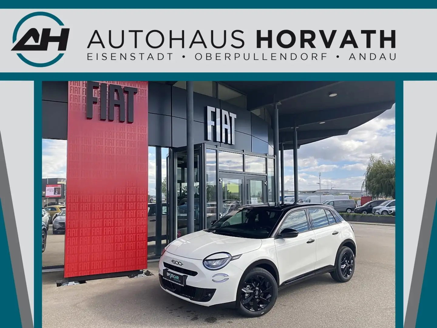 Fiat 600 1.2 Benzin 110 6-Gang Street!TOP ANGEBOT Weiß - 1