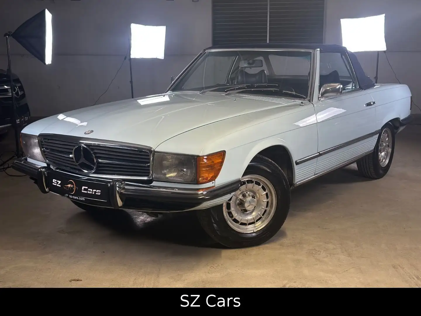 Mercedes-Benz SL 450 *2.HAND*H-Kennzeichen*TÜV*LEDER*AUT Blau - 1