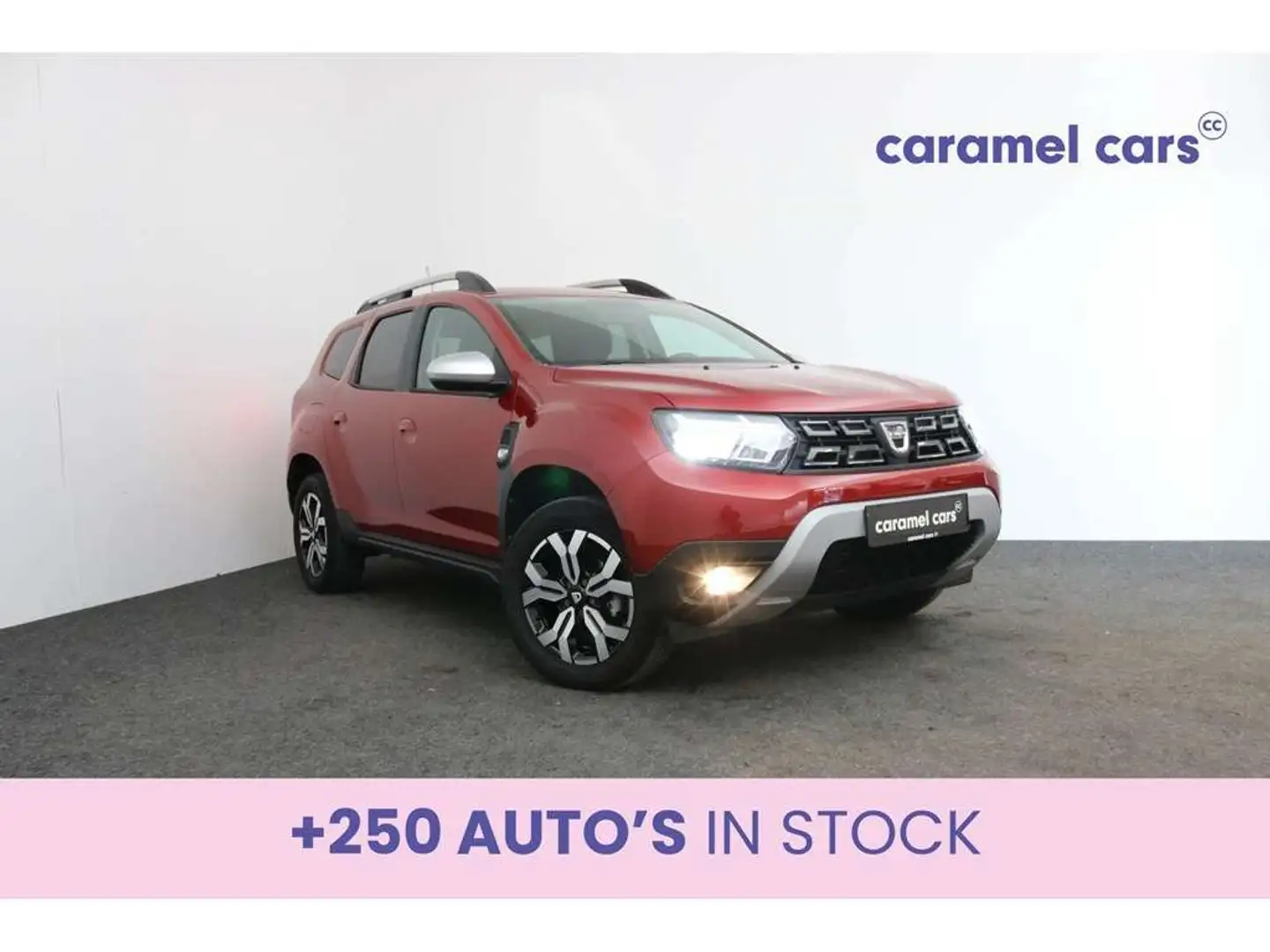 Dacia Duster 1.0 BENZINE + LPG *TREKHAAK*DAB*GPS*CARPLAY*CAMERA Rot - 1