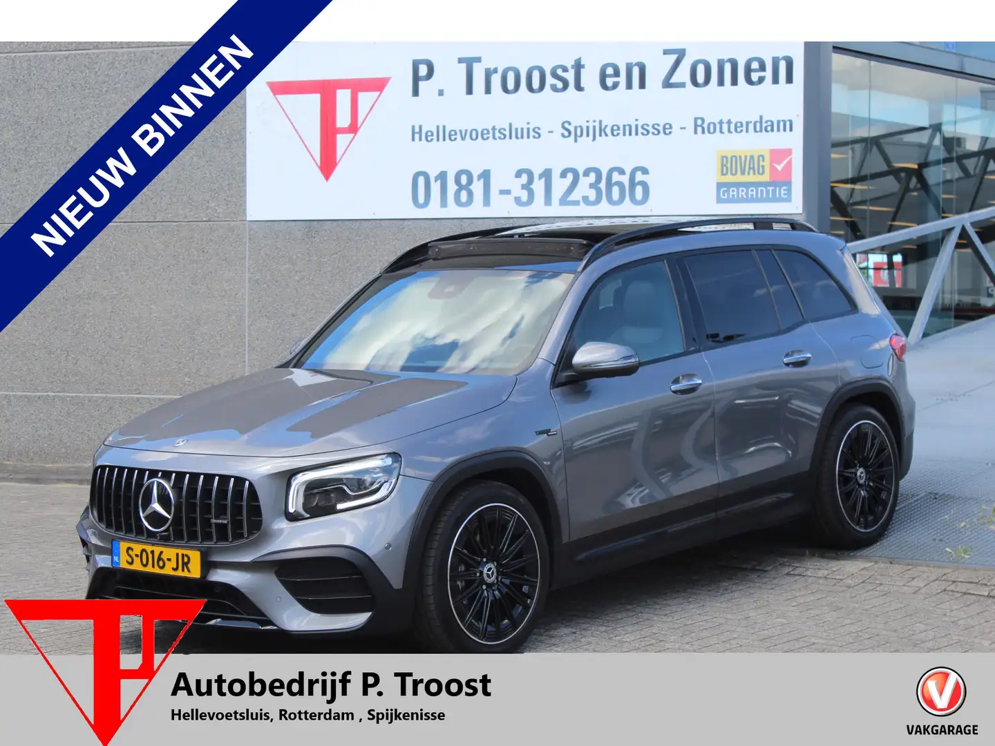 Mercedes-Benz GLB 35 AMG 4MATIC Premium Plus Panoramadak/Night pakket/Sfeer Grijs - 1