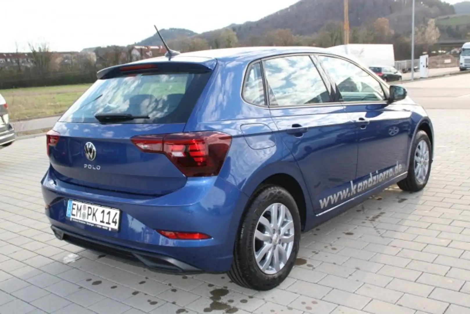 Volkswagen Polo 1.0 TSI Life Klima Einparkhilfe Sitzheizung Blau - 2