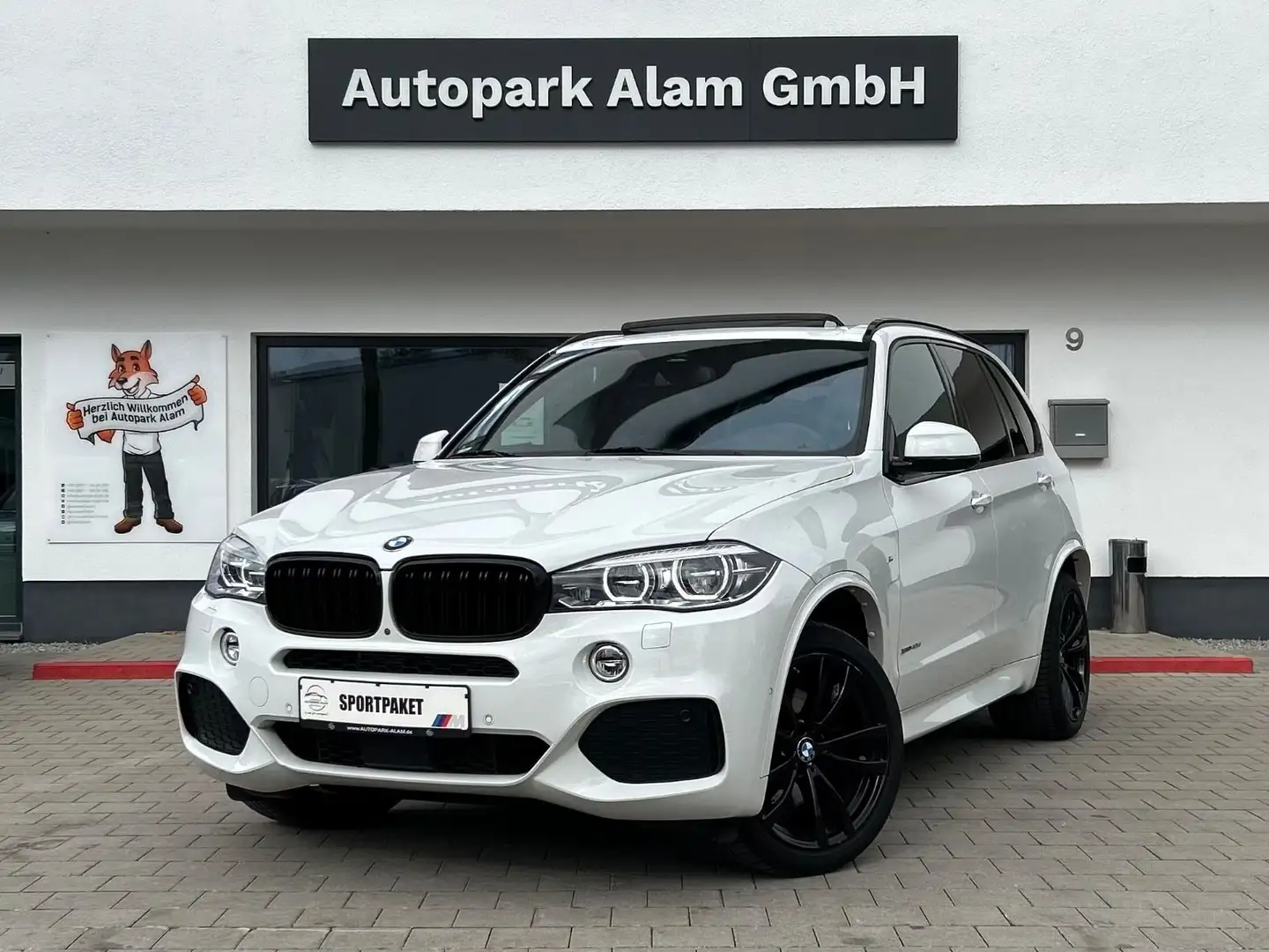 BMW X5 xDrive 40d M Sport LED Pano SHZ Sthg ViCo Weiß - 1
