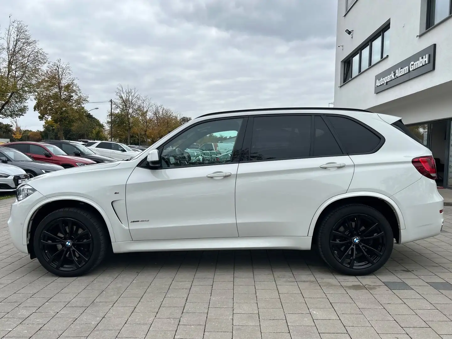 BMW X5 xDrive 40d M Sport LED Pano SHZ Sthg ViCo Weiß - 2