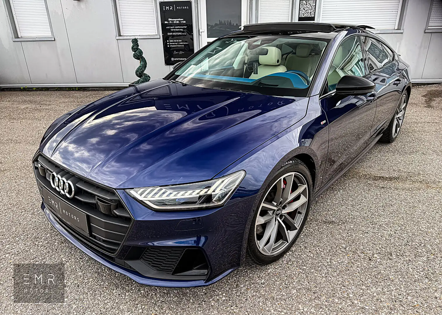 Audi A7 55 Tfsi-E Quattro S-LINE, EXCLUSIVE, S7 LOOK, L... Blau - 2