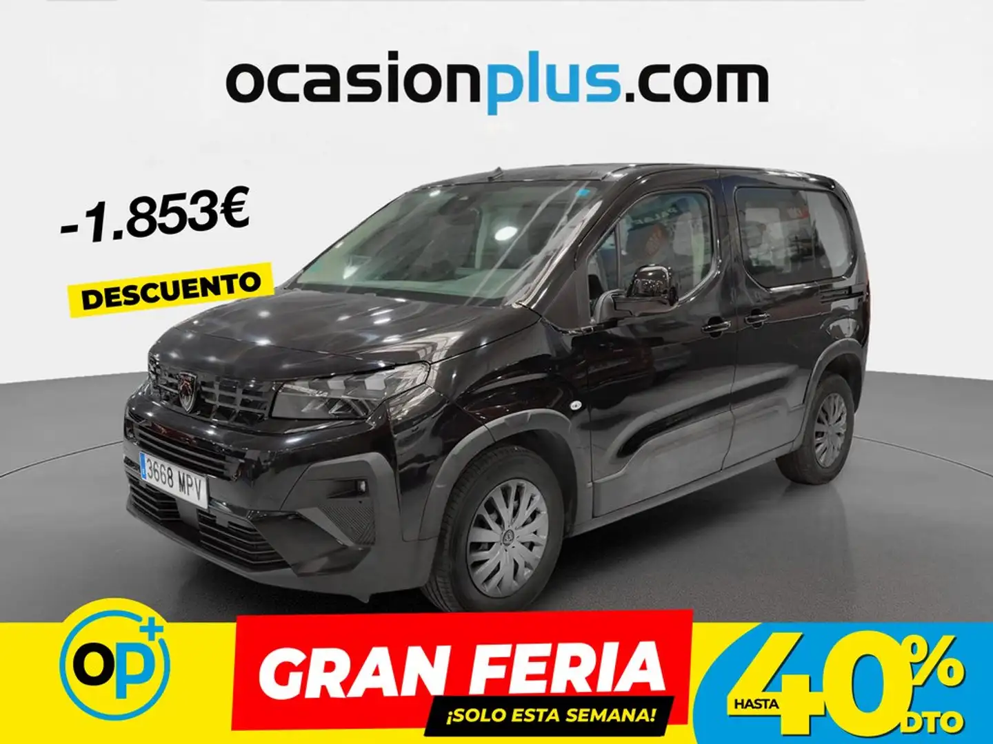 Peugeot Rifter 1.5BlueHDi S&S Standard Allure 100 Negro - 1
