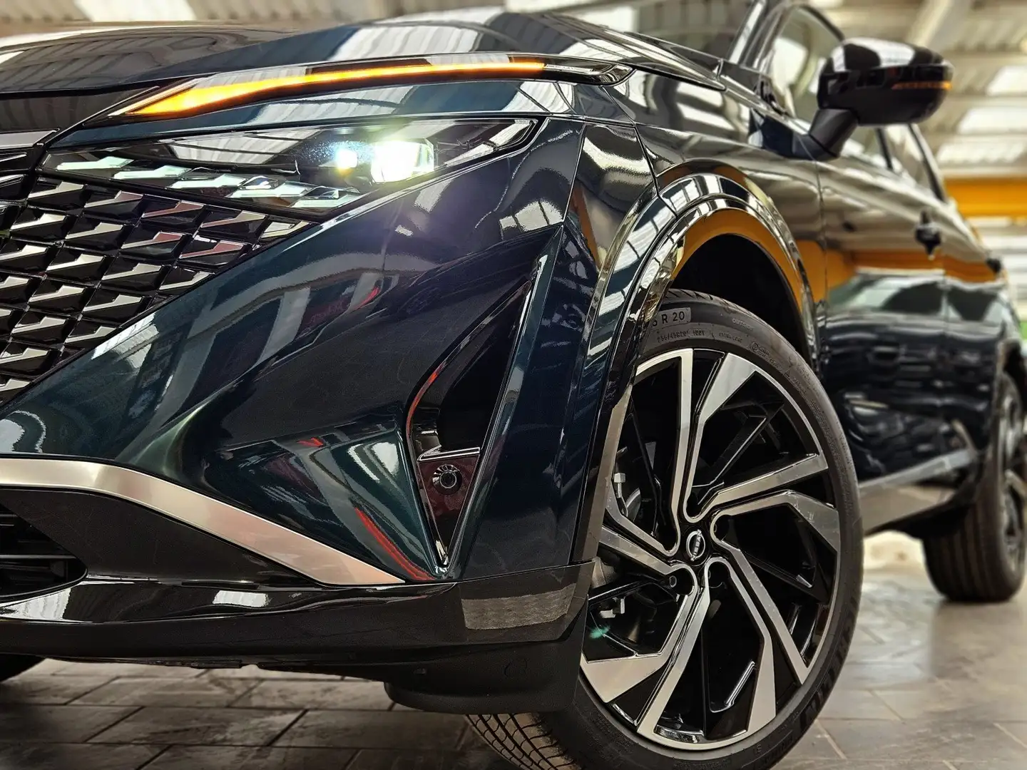 Nissan Qashqai Qashqai MHEV Tekna+20"Alu Leder Panorama el.Heckk. Verde - 2